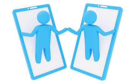 Pictograms for exchanging on smartphones