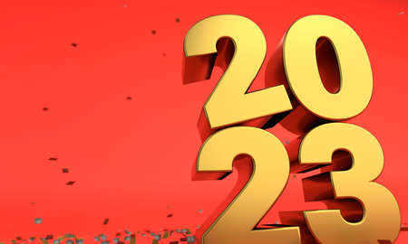 2023 image : 3DCG illustrationの写真素材