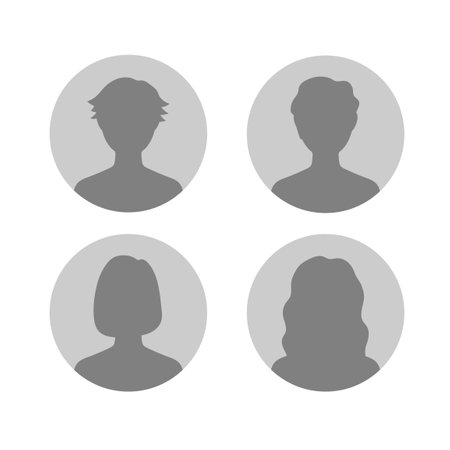 People Icon Set : Vectorのイラスト素材