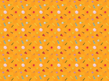Summer festival background :  vectorの写真素材