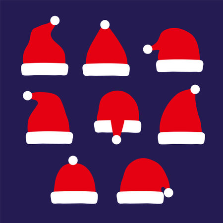 Hat illustration set :  vectorのイラスト素材