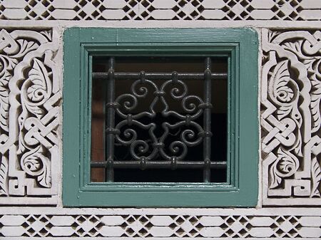 Finestra in Maroccoの写真素材