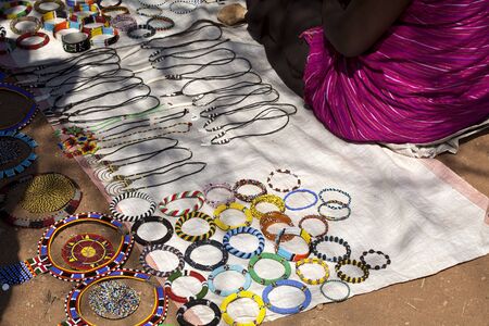 outdoor market in Kenyaのeditorial素材