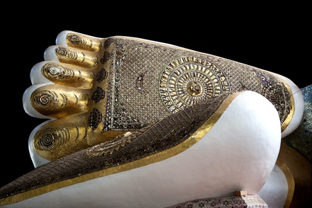 Myanmar, the feet of Buddha