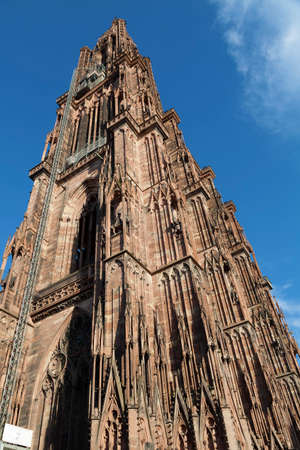 Old church in France, Strasbourgの写真素材