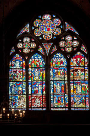 Old church in Franceのeditorial素材