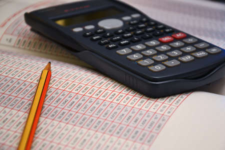 analyze data with calculator and pencil