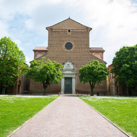 The monumental graveyard of Ferrara cityの写真素材