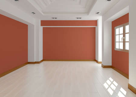 3D Interior rendering of a modern kitchenの写真素材