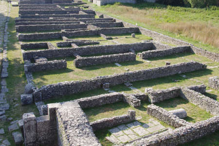 Archaeological site of Altilia, Sepino, Molise, Italy.の写真素材