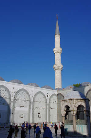 Blue Mosque, Sultanahmet, Istanbul, Turkeyのeditorial素材