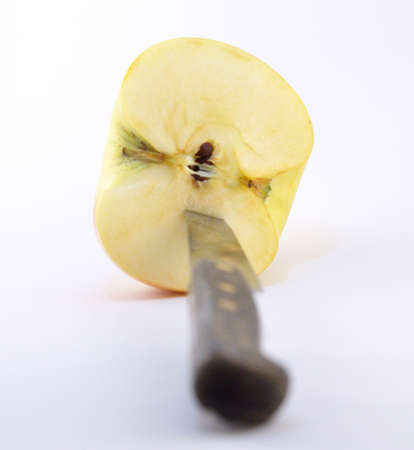 Sliced appleの写真素材
