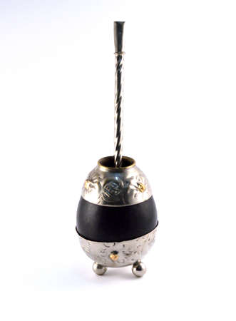 Mate cup isolated vertical view