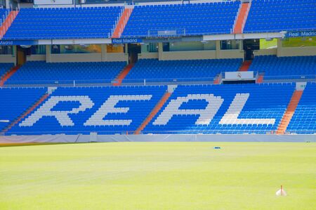 MADRID, SPAIN - MARCH 24: View Santiago Bernabeu football stadiumのeditorial素材