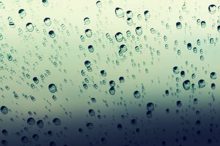 raindrops on glass, abstract background