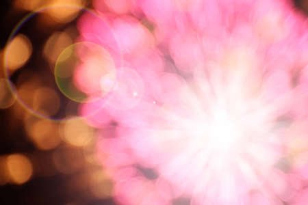 Multicolored defocused bokeh lights background