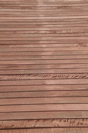 Wooden floor, perspective background.の写真素材