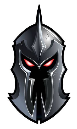 Demonic Dark Lord, ancient King of darkness, vector illustrationのイラスト素材