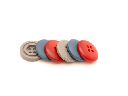 Buttons on a white background    