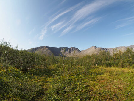 Khibiny mountainsの写真素材