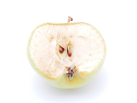 apple on a white の写真素材