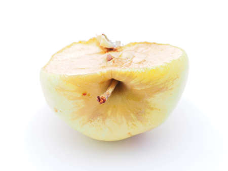 apple on a white の写真素材