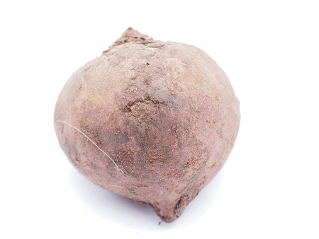 beet on white backgroundの写真素材