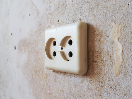 wall outletの写真素材