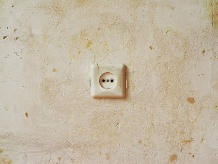wall outletの写真素材