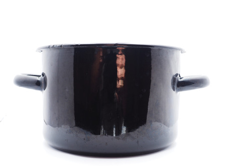 pan on a white backgroundの写真素材