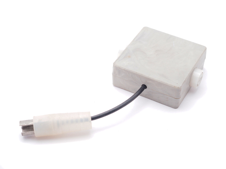 tee for the antenna on a white background