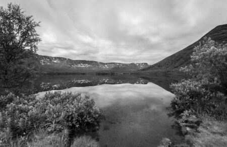 Lake in the mountains 