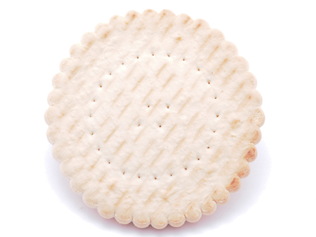 cookies on a white backgroundの写真素材