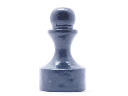 Chess on a white backgroundの写真素材