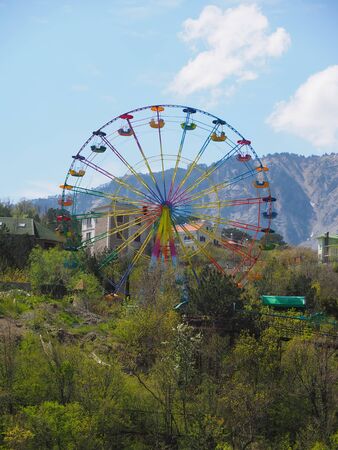 Ferris wheelの写真素材