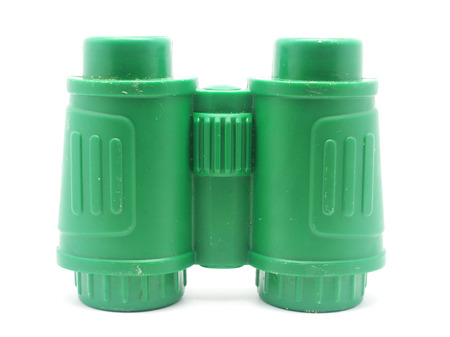binoculars on a white backgroundの写真素材