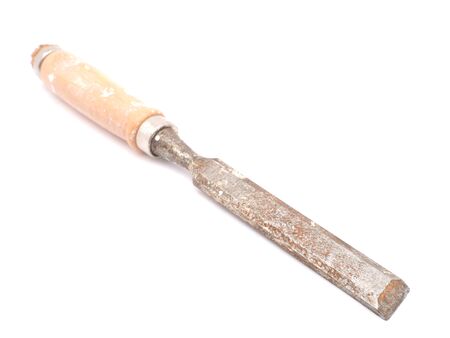 chisel on a white background
