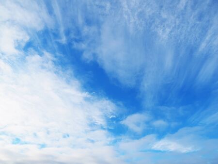 blue sky with clouds