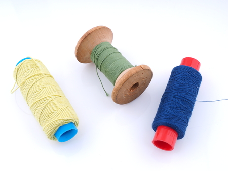 threads on a light background