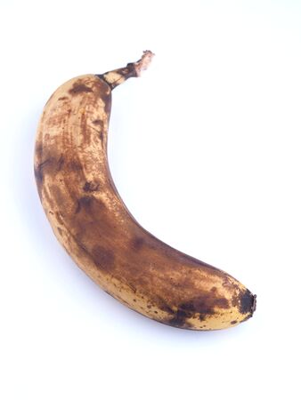 banana on a white backgroundの写真素材
