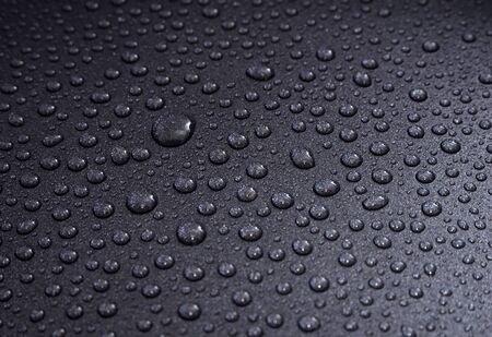 Macro water drops backgroundの写真素材
