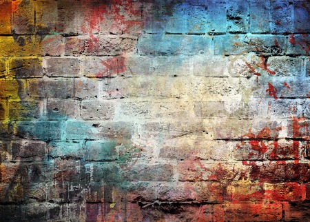 Graffiti wall background Graffiti wall background