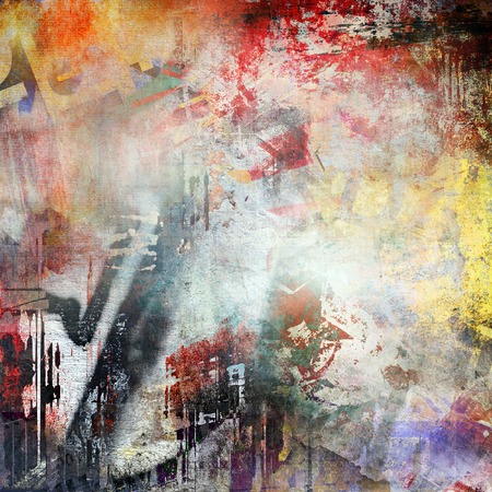 Art grunge illustrationの写真素材