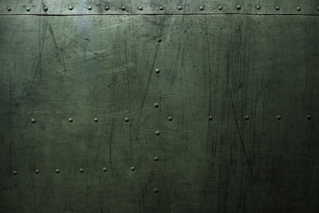 Scratched metal textureの写真素材