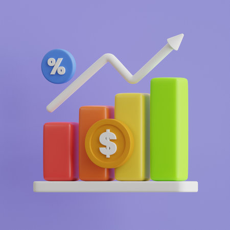 Project task management and effective time planning tools. Project development icon. 3D vector illustration.の写真素材