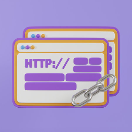 Concept of Seo Optimization for website and mobile website. Landing page template. 3D Vector Illustrations.の写真素材