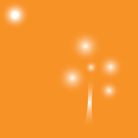 Einstein tree - Mass Energy Equivalence(tree like sun)のイラスト素材