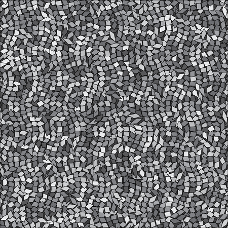 A gray shapes pattern.のイラスト素材