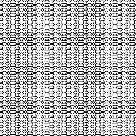 pattern with number 3