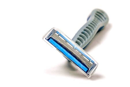 shaving razor isolated on a white background